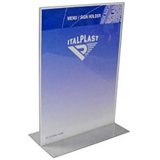 Italplast A3 Portrait Double Sided Sign Holder Clear EA