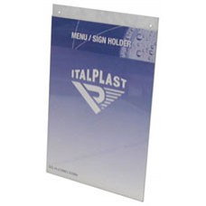 Italplast A4 Portrait Wall Mounted Sign Holder Clear EA