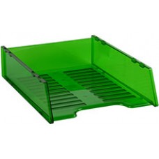 Italplast Document Tray Tinted Green EA