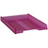 Italplast A4 Slimline Document Tray Tinted Pink EA