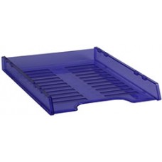 Italplast A4 Slimline Document Tray Tinted Purple EA