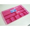 Italplast Drawer Tidy Tinted Pink EA