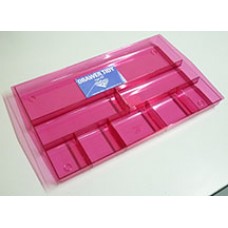 Italplast Drawer Tidy Tinted Pink EA