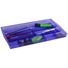 Italplast Drawer Tidy Tinted Purple EA