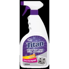 Titan Stove Top n Grill Cleaner 500ml Ct 12