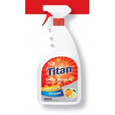Titan Spray and Wipe 500ml EA
