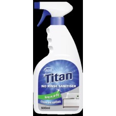 Titan No Rinse Sanitiser 500ml Ct 12
