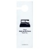 Make Up Room Trans Poly Door Sign 290mm x 100mm EA