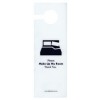 Make Up Room Trans Poly Door Sign 290mm x 100mm EA