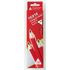 Texta Triangular Graphite Pencils 2B (PK 20)