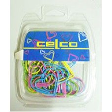 Celco Heart Shape Paper Clips (PK 20)