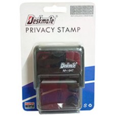 Deskmate Self Inking Privacy Stamp (EA)