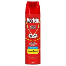 Mortein Odourless Fast Kill Fly Spray 350GM CT 9