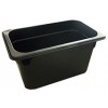 Steam Pan Poly Carbonate Black 1/4 x 150mm EA