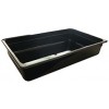 Steam Pan Poly Carbonate Black 1/1 x 100mm EA