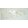 Steam Pan Clear Cover Poly Carbonate 1/3 EA