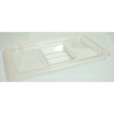 Steam Pan Clear Cover Poly Carbonate 1/3 EA