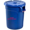 Trust Thor 75Ltr Round Bin Lid Blue EA