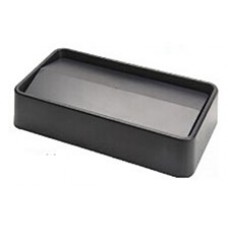 Trust Thor Slim Bins Lid Swing Top Grey EA