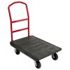 Trust HD Utility Trolley Black Deck Size 910x610mm EA