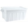 Trust 53Ltr Tote Box Food Grade White w Lid EA