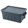 Trust 75Ltr Tote Box Food Grade Grey w Lid EA