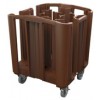 Trust Adjustable Plate Cart Brown EA