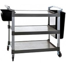 Economy 3 Tier Trolley Small Grey EA