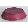 Plate Cover Insulated Suit 23cm Plate Burgundy EA
