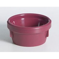 Bowl Insulated 125mm Burgundy EA