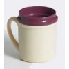 Traditional Single Handle Mug Yellow Insulated 250ml EA