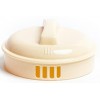 Beverage Pourer Lid for 250ml Yellow EA