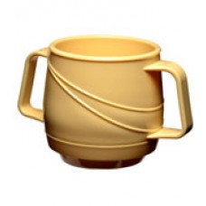 Moderne Double Handle Insulated Mug 250ml Yellow EA