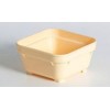 Square Bowl 100mm Yellow EA