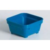 Square Bowl 100mm Blue EA