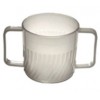 Mug Double Handle PP Clear 250ml EA