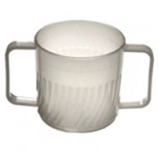 Mug Double Handle PP Clear 250ml EA