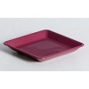 Plate Bread Butter 140 x 140mm Burgundy EA