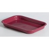 Tray Rectangular 200 x 135mm Burgundy EA