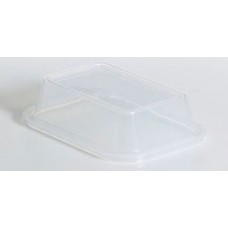 Cover for Tray Rectangular 200 x 135mm Clear EA