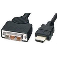 Cabac HDMI Male to DVI D Male Connect to HDMI DVI 2M EA