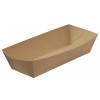 Food Tray Hot Dog Brown Kraft 220x100x50mm CT 500