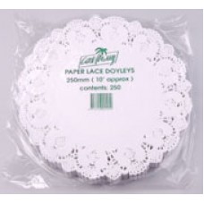 Lace Doyley Round 10in or 254mm PK 250