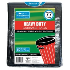 Castaway Heavy Duty Garbage Bag 70-77Lt CT 250