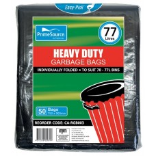 Castaway Heavy Duty Garbage Bag 70-77Lt PK 50