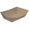 Food Tray No 3 Brown Kraft 210x140x55mm CT 500