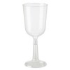 Clear Plastic Wine Goblet 197ml SL 10