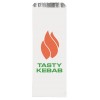 Foil Lined Bag Tasty Kebab 295x100x40 PK 250