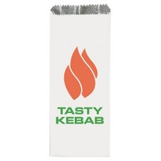 Foil Lined Bag Tasty Kebab 255x100x40 PK 250