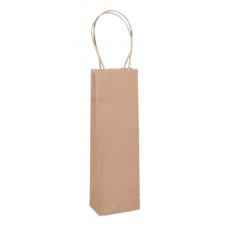 1 Bottle Bag Natural with Twist Handle CT 120